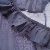 Bluză cu mâneci scurte și talie elastică, gri Benetton 216108 2