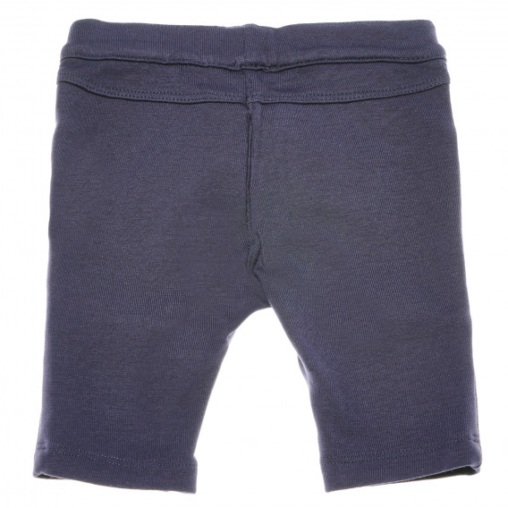 Pantaloni pentru copii cu aplicații și broderie, albastru închis Chicco 216262 2