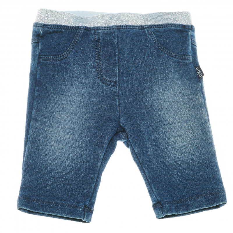 Pantaloni pentru fetiță, cu talie elastică  216298
