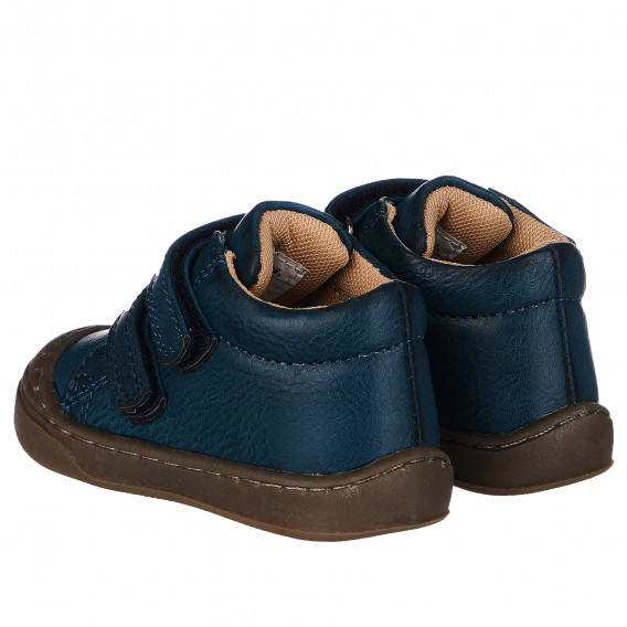 Pantofi pentru bebeluși cu velcro pentru băieți, albaștri Beppi 216345 5