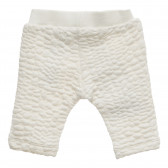 Pantaloni pentru fetiță cu o panglică albă Chicco 216396 4