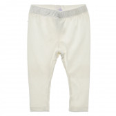 Pantaloni lungi de culoare albă pentru fete Chicco 216415 