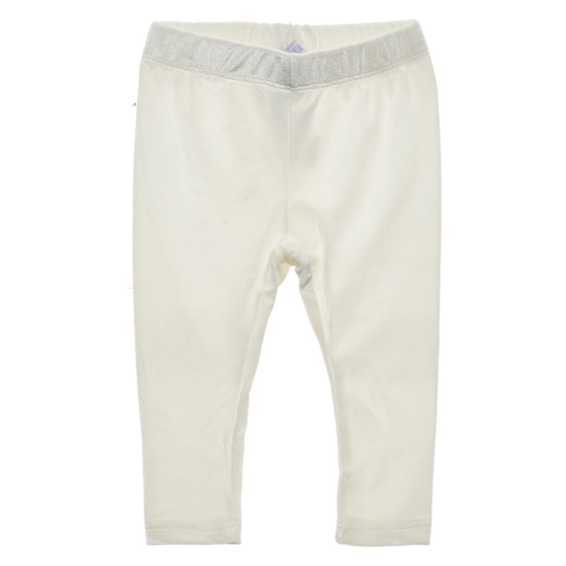 Pantaloni lungi de culoare albă pentru fete  216415