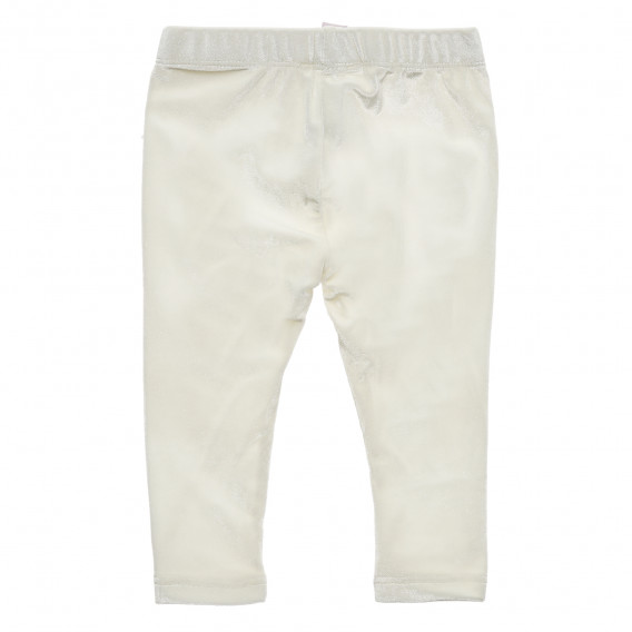 Pantaloni lungi de culoare albă pentru fete Chicco 216418 7