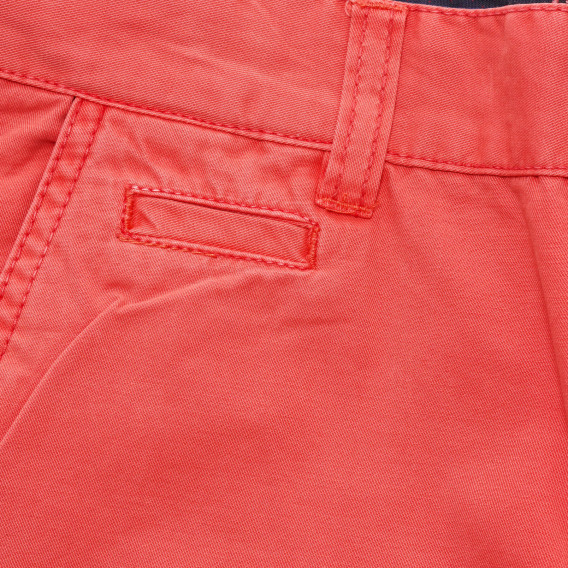 Pantaloni de bumbac de culoare portocalie pentru fete Tape a l'oeil 216448 6