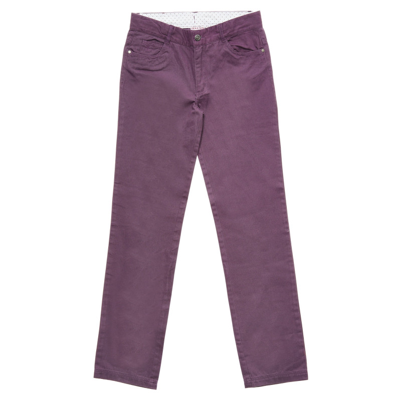 Pantaloni violet pentru fete   216487