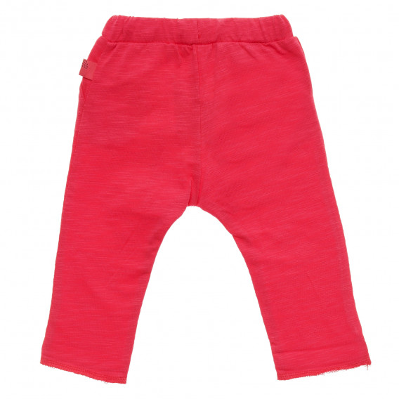 Pantaloni de bumbac pentru fetiță Boboli, roz Boboli 216502 4