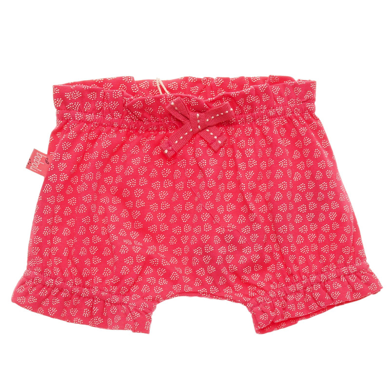 Pantaloni scurți din bumbac pentru fetiță Boboli, roz  216503