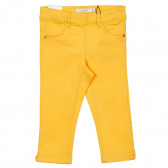 Pantaloni pană 7/8, galben Name it 216718 