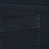 Pantaloni cu cinci buzunare pentru fete, albaștri Boboli 216825 5