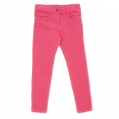 Pantaloni cu cinci buzunare pentru fete, roșu Boboli 216827 