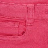 Pantaloni cu cinci buzunare pentru fete, roșu Boboli 216828 3