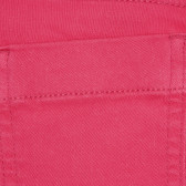 Pantaloni cu cinci buzunare pentru fete, roșu Boboli 216829 5