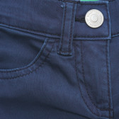 Pantaloni, în albastru Benetton 216989 2
