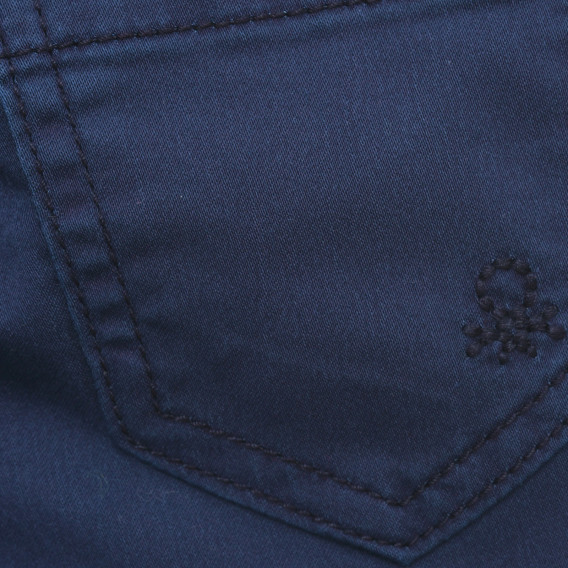 Pantaloni, în albastru Benetton 216990 3
