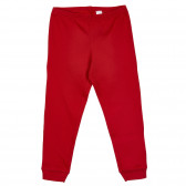 Pijamale din bumbac alb cu roșu Benetton 217599 6