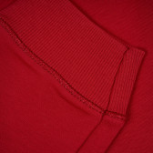 Pijamale din bumbac alb cu roșu Benetton 217604 7