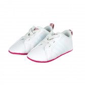 Pantofi pentru fetițe, de culoare albă Adidas 217919 