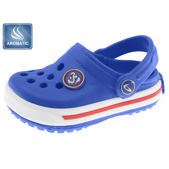 Papuci de cauciuc cu talpă parfumată, de culoare albastră Beppi 218750 