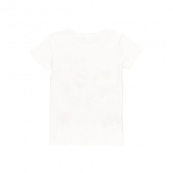 Set de tricou și colanți din bumbac, alb cu negru Boboli 219432 6