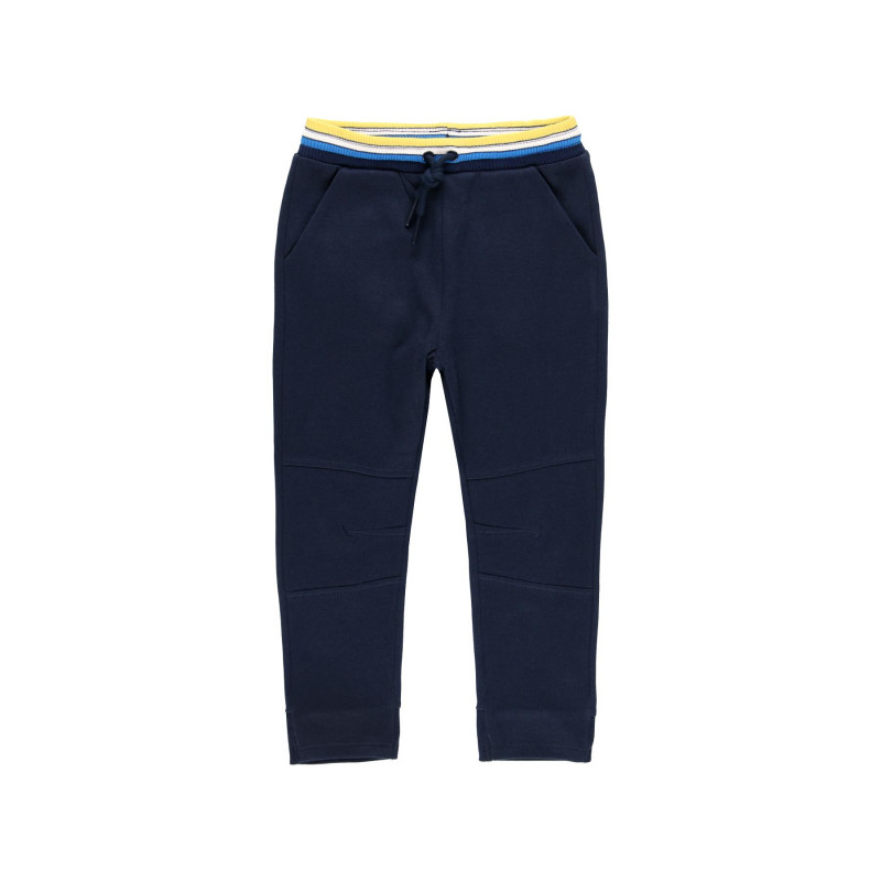 Pantaloni sport de bumbac, albaștri  219481