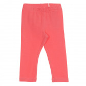 Pantaloni din bumbac organic, culoare roz Name it 219540 