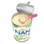 Lapte matern pentru sugari NAN Organic 2, 6+ luni, cutie 400 g Nestle 220168 6