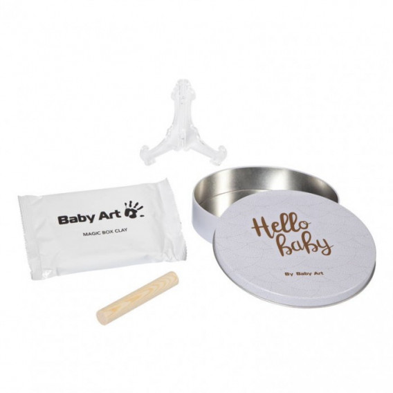 Set de creare a amprentei - Magic Box Shiny Vibes Round Baby Art 220556 2