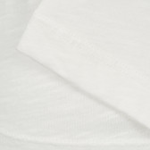 Bluză din bumbac cu imprimeu craniu, albă Benetton 221102 3