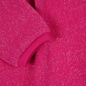 Tunica tricotată cu bucle, roz Benetton 221193 3