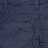 Pantaloni scurți din bumbac în albastru Benetton 221437 4