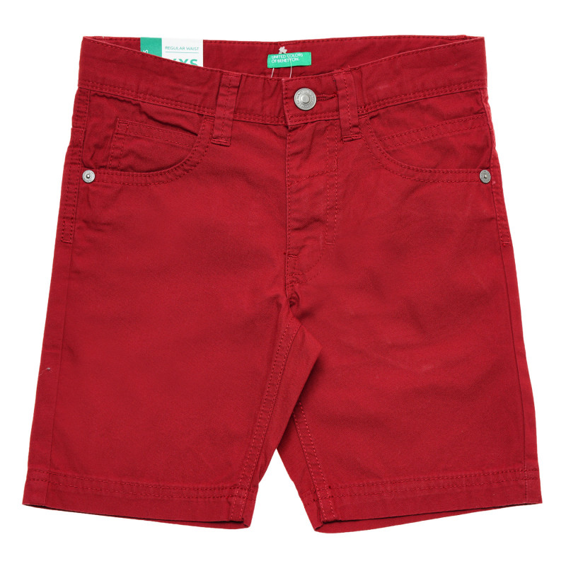 Pantaloni scurți din bumbac roșii  221466