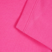 Colanți din bumbac cu lungime 7/8 pentru fetițe, roz Benetton 221590 3