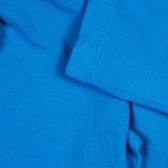 Colanți scurți cu logo brodat, albastru Benetton 221614 3