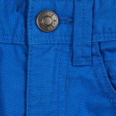 Pantaloni scurți din bumbac pentru bebeluși, în albastru Benetton 222039 2