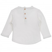 Bluză pentru bebeluși, de culoare albă KIABI 222135 4