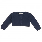 Cardigan scurt tricotat pentru bebeluși, albastru ZY 222176 