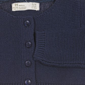 Cardigan scurt tricotat pentru bebeluși, albastru ZY 222178 3
