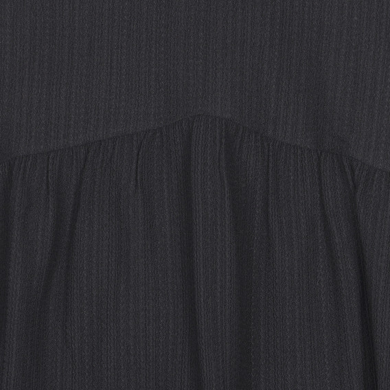 Bluză decupată cu mâneci lungi pentru gravide, neagră Mamalicious 222197 2