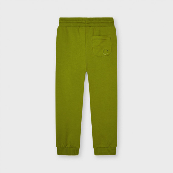 Pantaloni sport, de culoare verde Mayoral 222409 2
