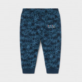 Pantaloni cu imprimeu de palmier pentru bebeluși, albastru Mayoral 222433 2