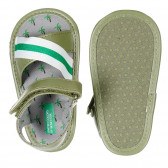 Sandale pentru copii, verde Benetton 223571 3