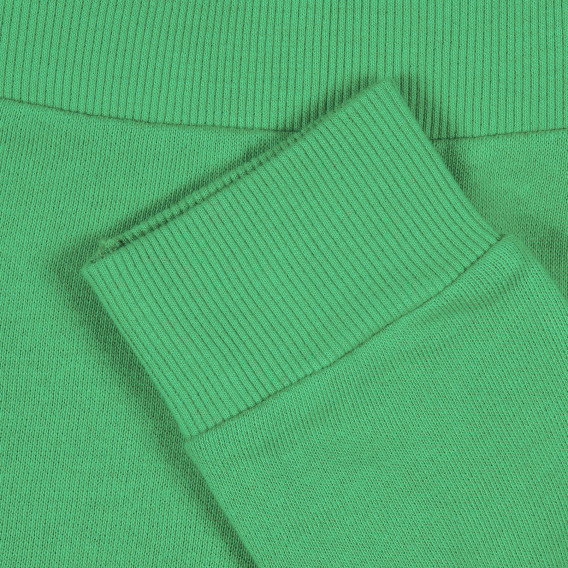 Pantaloni sport de bumbac pentru băieței, verzi Benetton 223627 2