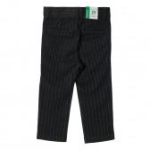 Pantaloni pentru bebeluși cu dungi, gri închis Benetton 223796 4