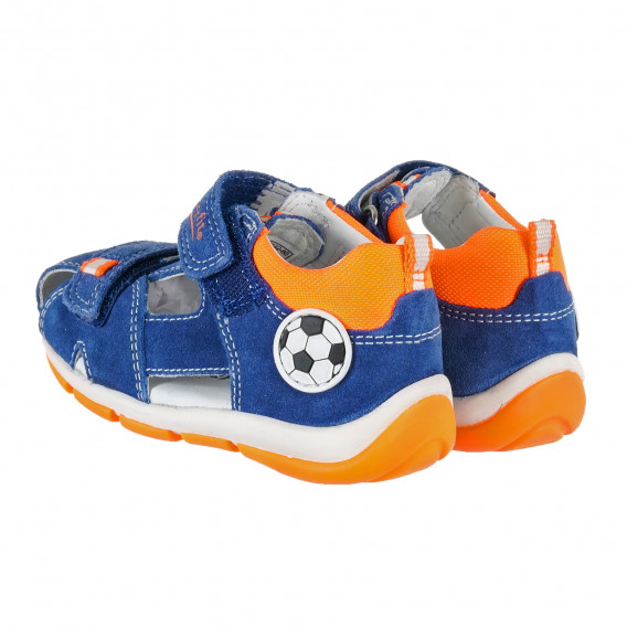 Sandale albastre cu minge de fotbal aplicată Superfit 223849 2