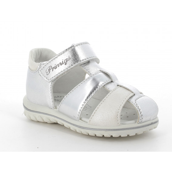 Sandale pentru bebeluși, argintii PRIMIGI 224039 