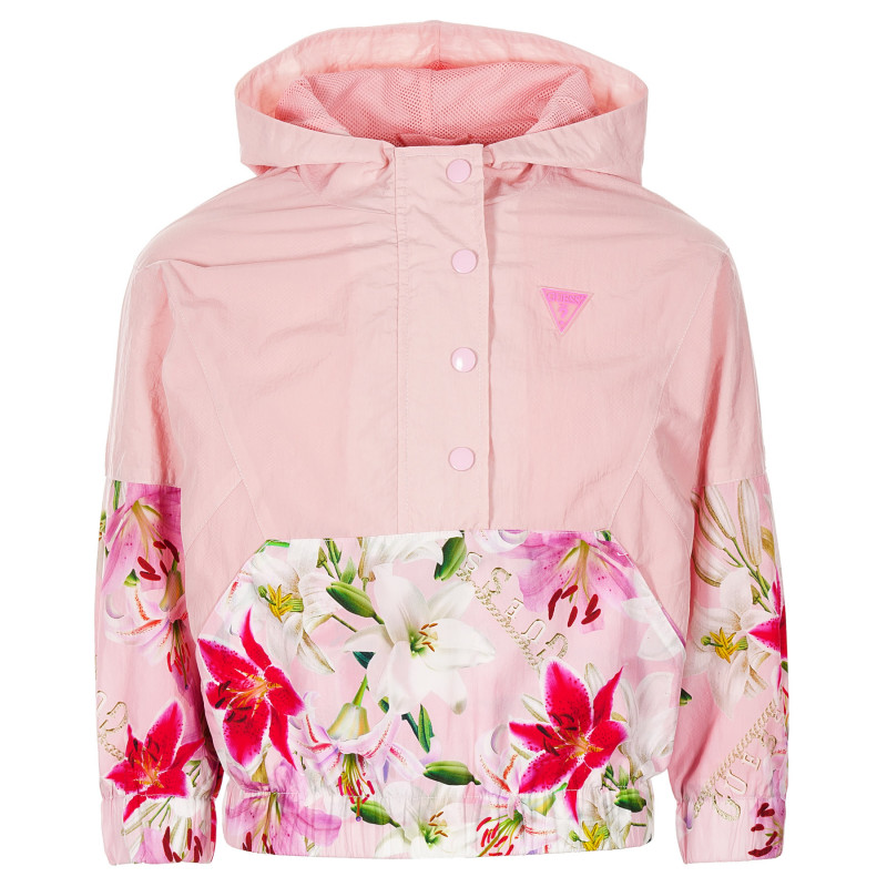 Jachetă cu imprimeu floral, roz  224325