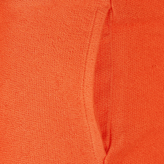 Pantaloni scurți din bumbac, portocaliu Guess 224351 3