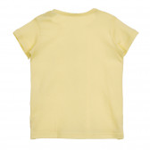 Tricou de bumbac pentru bebeluși, galben Benetton 225368 3
