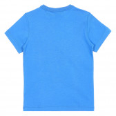 Tricou din bumbac cu imprimeu PJ Masks pentru bebeluși, albastru Benetton 225463 4